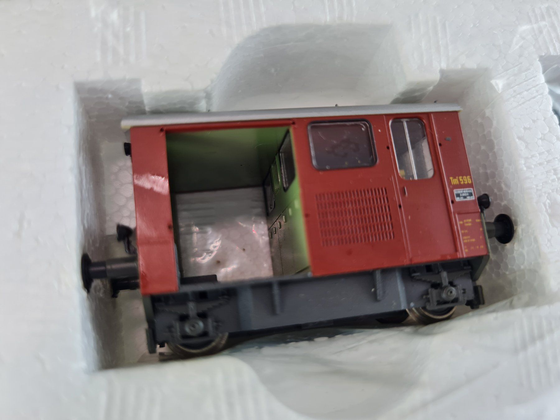 BEMO 1676 406 SBB Tm 596 Traktor mit Dieselmotor H0 1:87 (Neu (gemäss ...