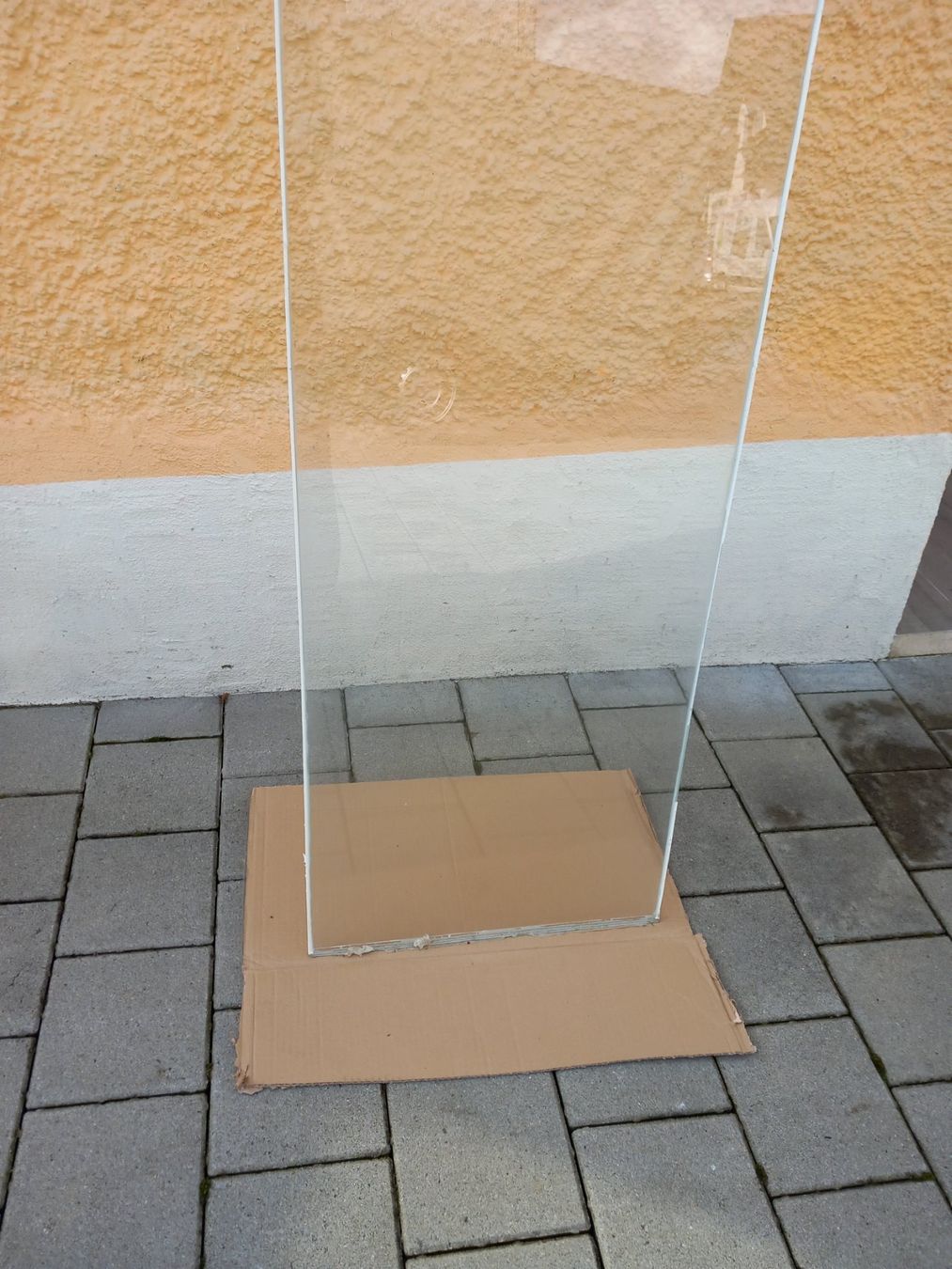 Gläser: Glasscheibe 6 mm dick /  228 x 47cm – Gebraucht aus Rheinau von profitronic.shop 1