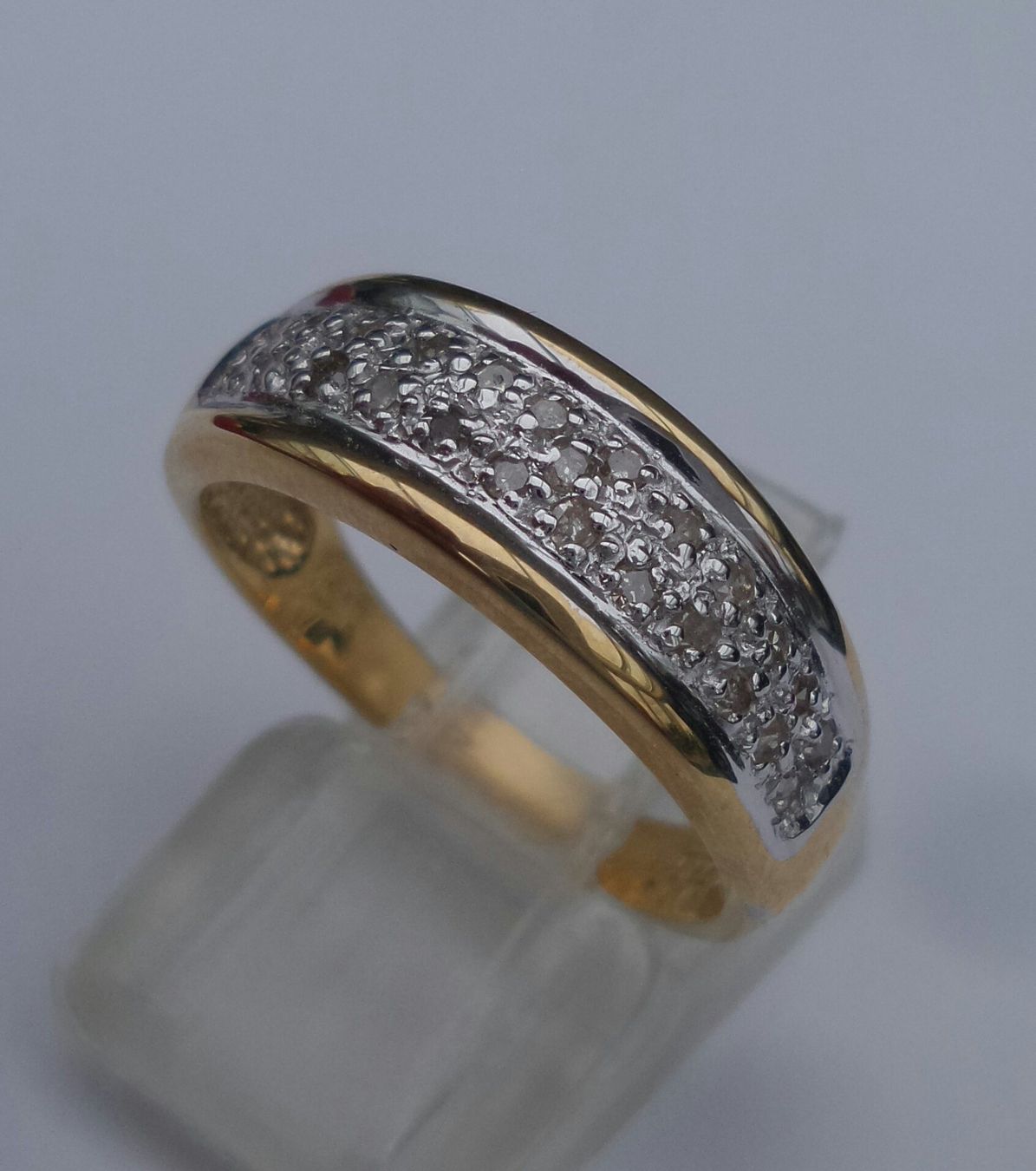 Anelli: Gold Fingerring Diamanten – Nuovo (secondo la descrizione) da Zürich venduto da adriben 4