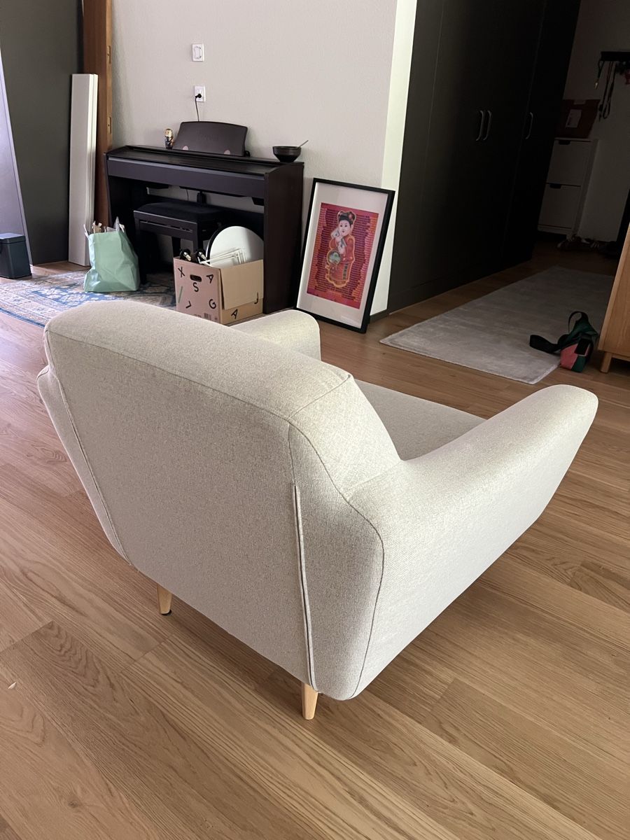 Ikea Fauteuils: Ikea Armchair light grey – D'occasion à Zürich par max_hxf5 1