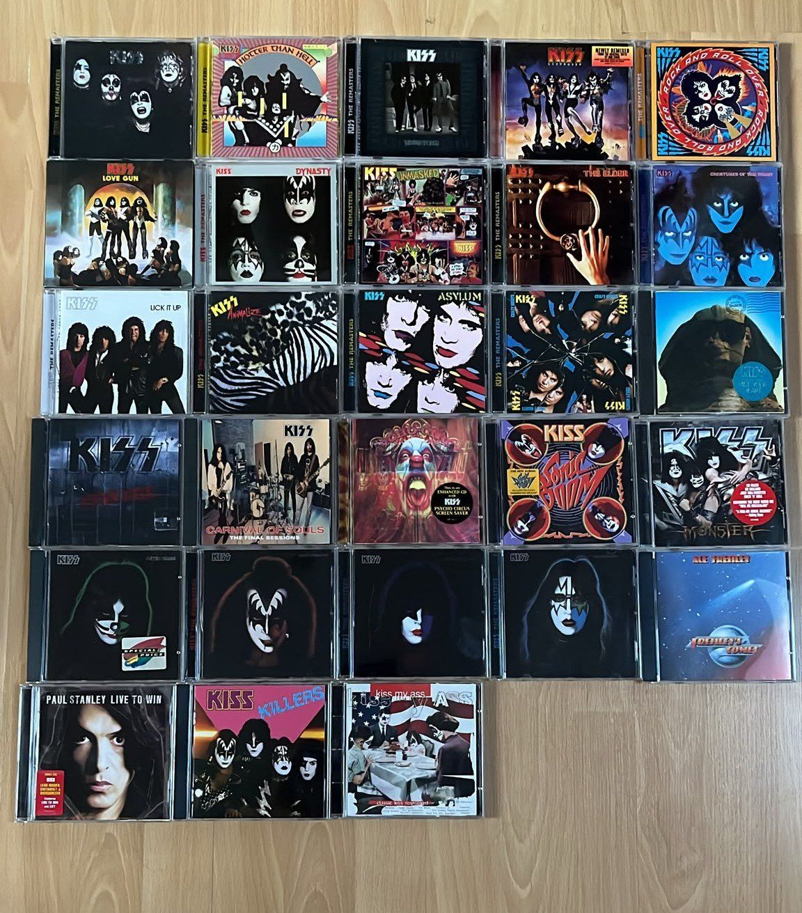 CDs: KISS CD Sammlung – Gebraucht aus Sevelen von Sparta01