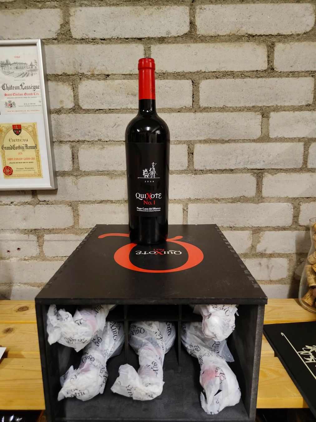 Vino: 6x 2008  Quixote N.1 OHK – Nuovo e nell'imballaggio originale da Münchenstein venduto da wusmarino 4