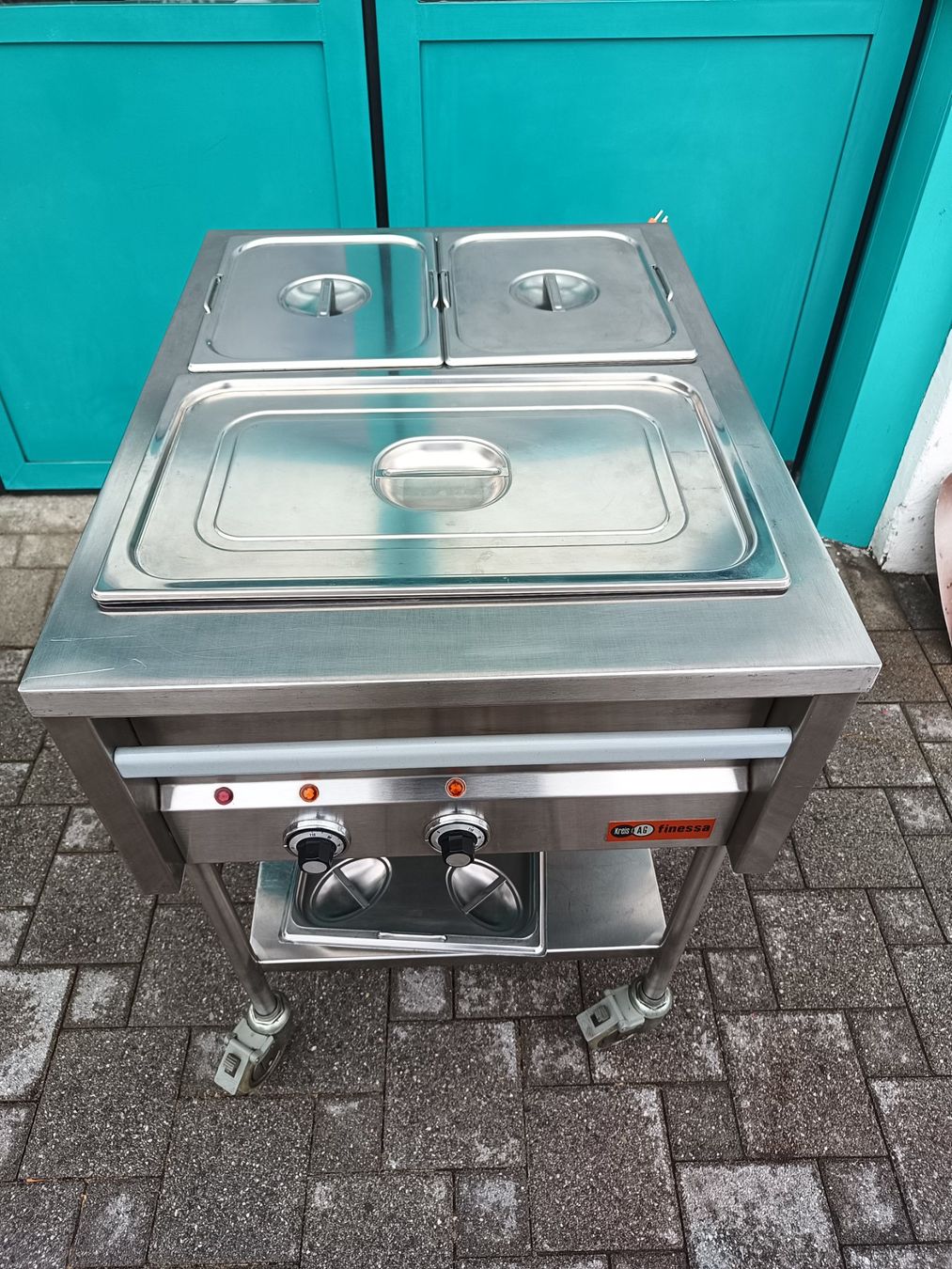 Elettrodomestici da cucina: Gastro Bain Marie Wagen – Usato da Oberegg venduto da A-Z.Handel.Loehrer 1