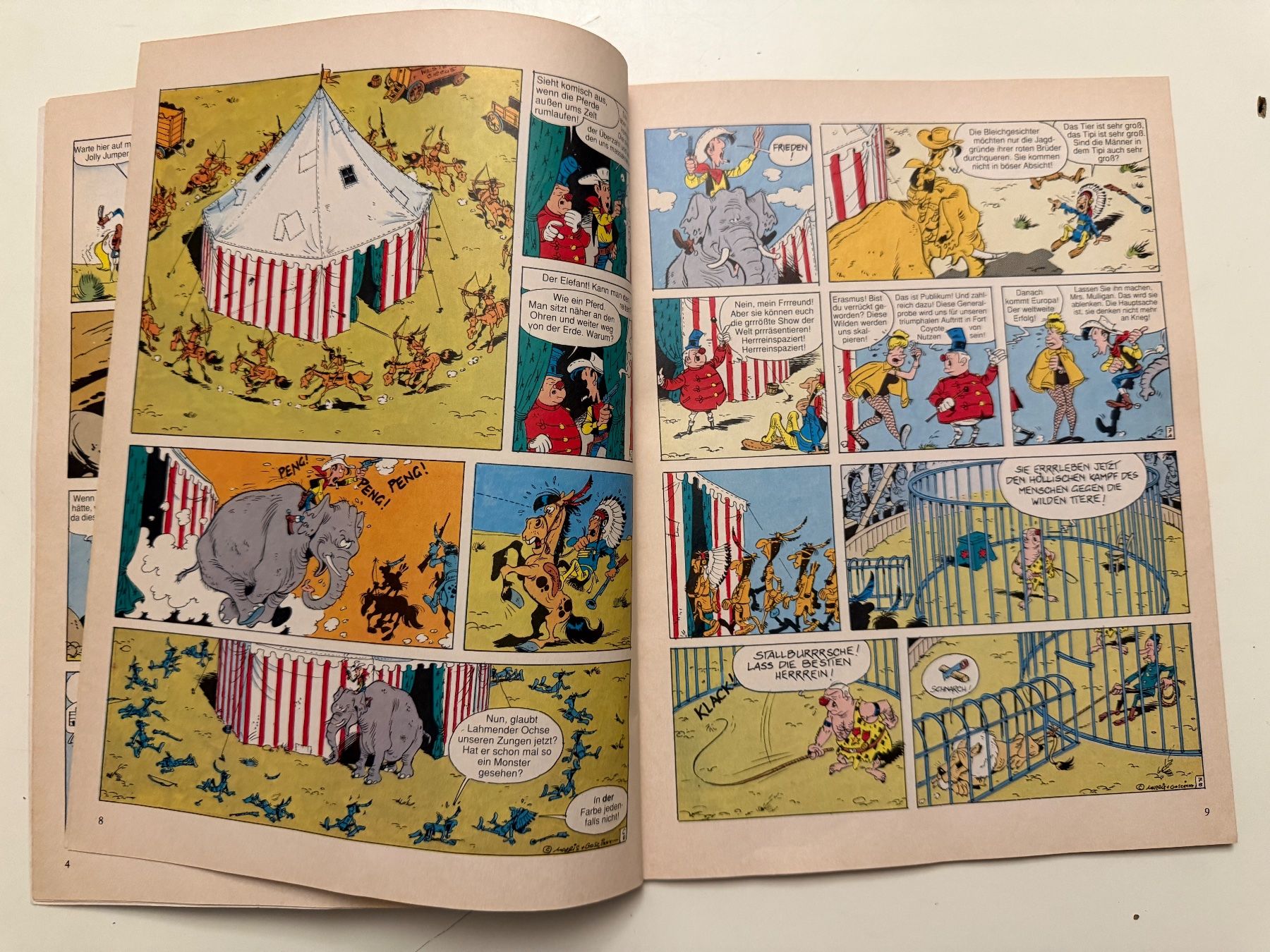 Comics: Lucky Luke Band 62 Western Circus – Gebraucht aus Münsingen von Ganjam 4
