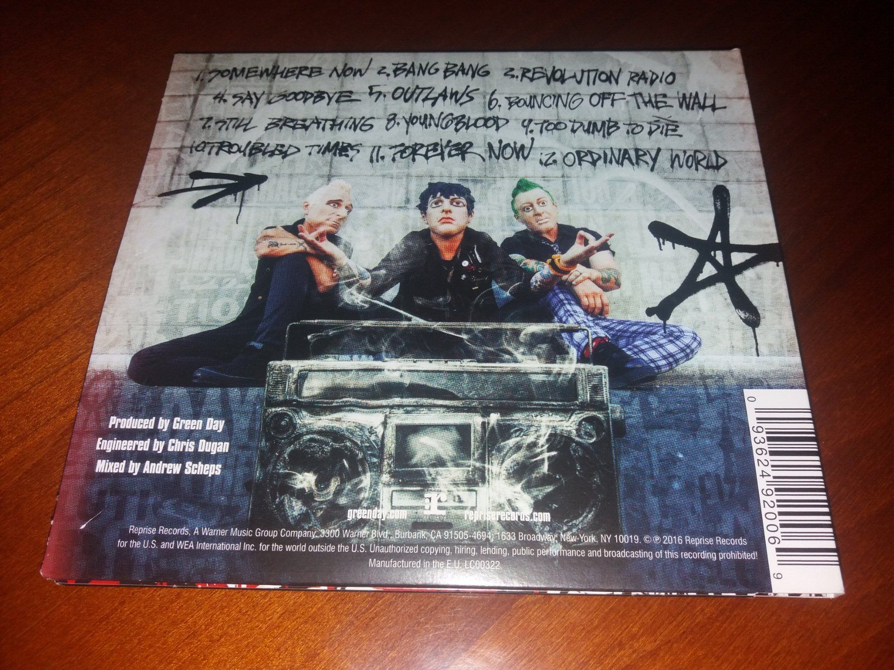 CDs: Green Day - Revolution Radio - c – Gebraucht aus Brittnau von Zibu 1