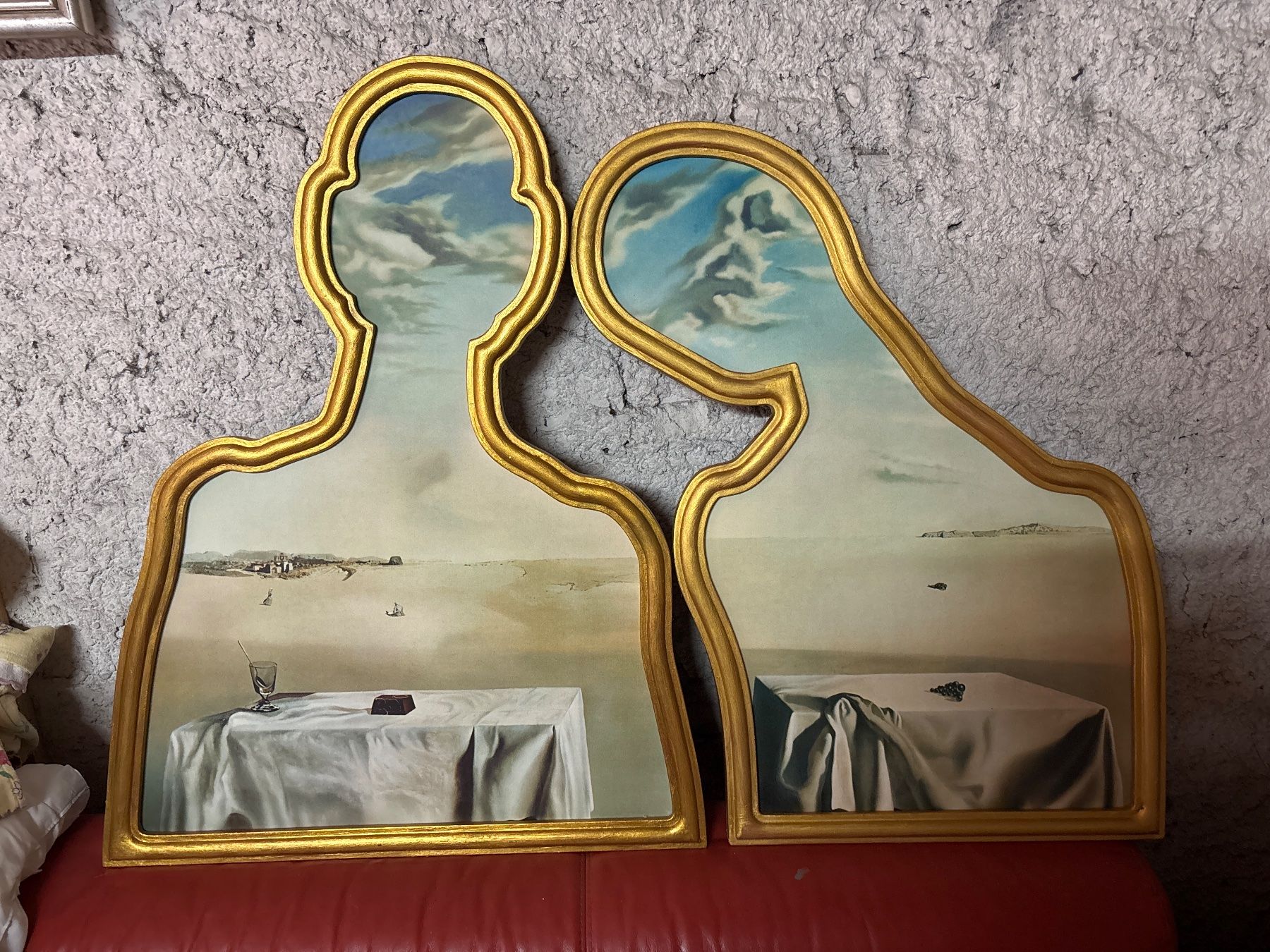 Arts picturaux & lithographies: DALI - Couples aux têtes dans les nuages – D'occasion à Sion par pasadena1914