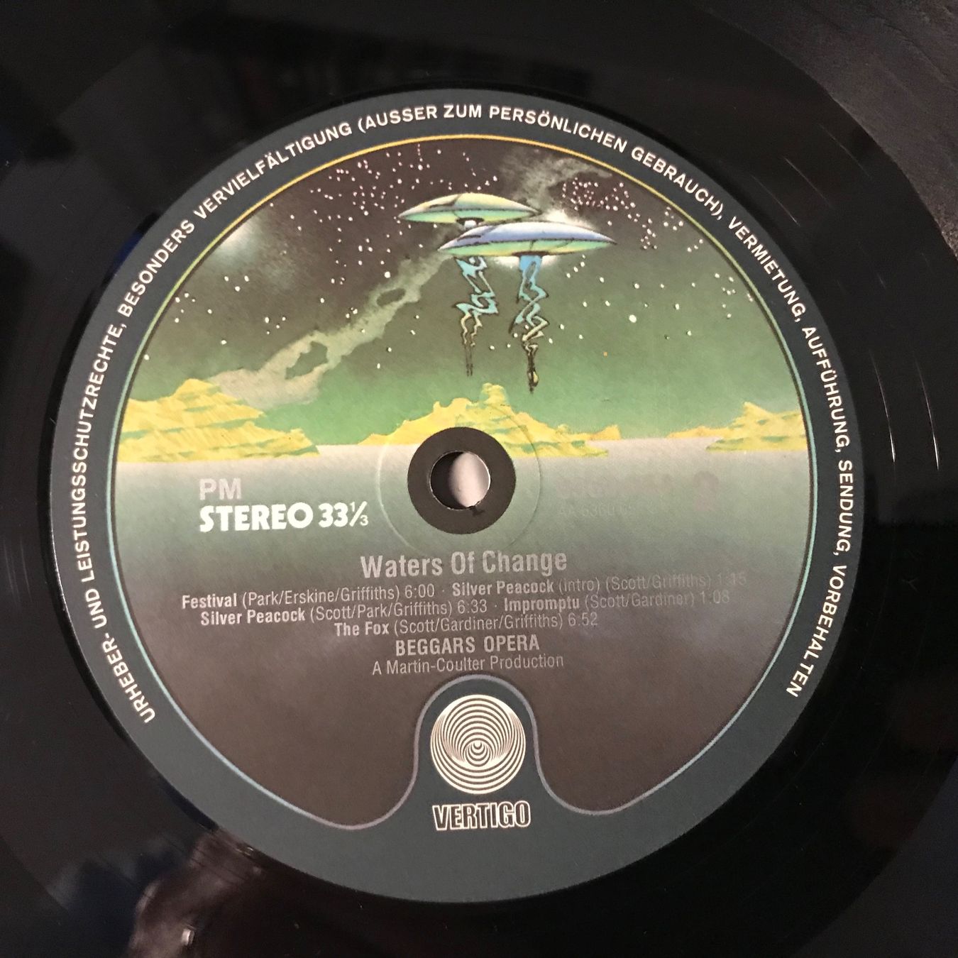 Dischi in vinile: Beggars Opera - Waters Of Change – Usato da Aesch BL venduto da BlueMusicRecords 4