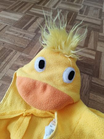 Konfetti Modelle Kostüm Fasnacht Gr 92 Kinder Ente Umhang