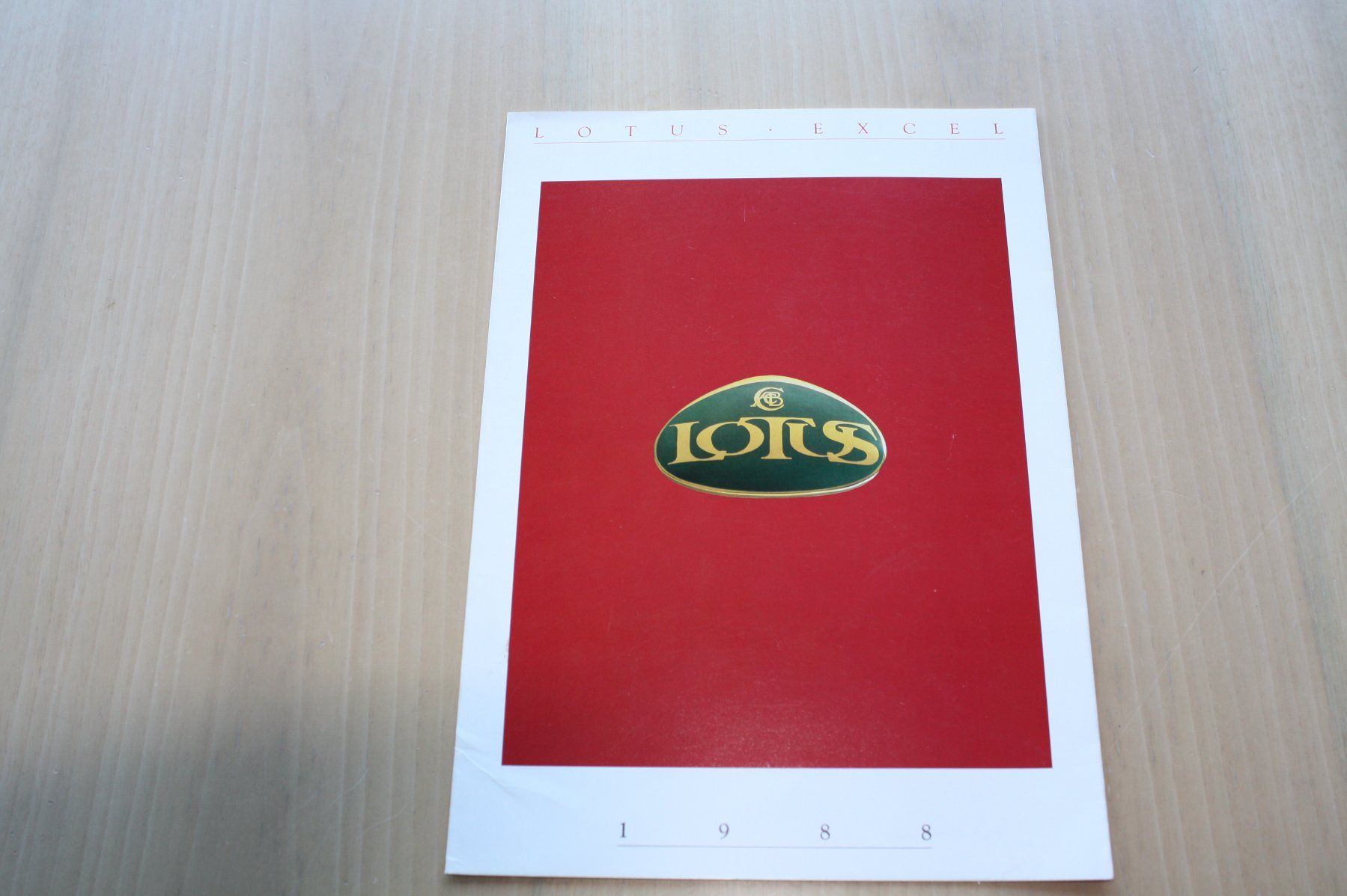 Lotus Documenti: Lotus Excel/Excel S.E./Excel S.A. Prospekt 1988 – Usato da Wikon venduto da erwin400
