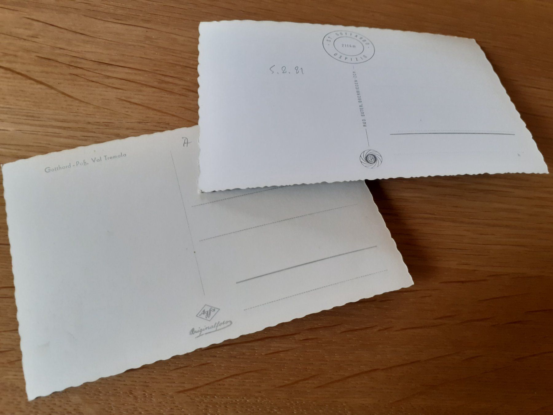Cartoline postali: GOTTHARD - PASS - VAL TREMOLA - HOSPIZ – Usato da Winterthur venduto da Ornyx7 1