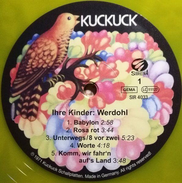 Dischi in vinile: Ihre Kinder – Werdohl - Translucent Yellow, Gatefold – Nuovo e nell'imballaggio originale da Brittnau venduto da Zibu 1