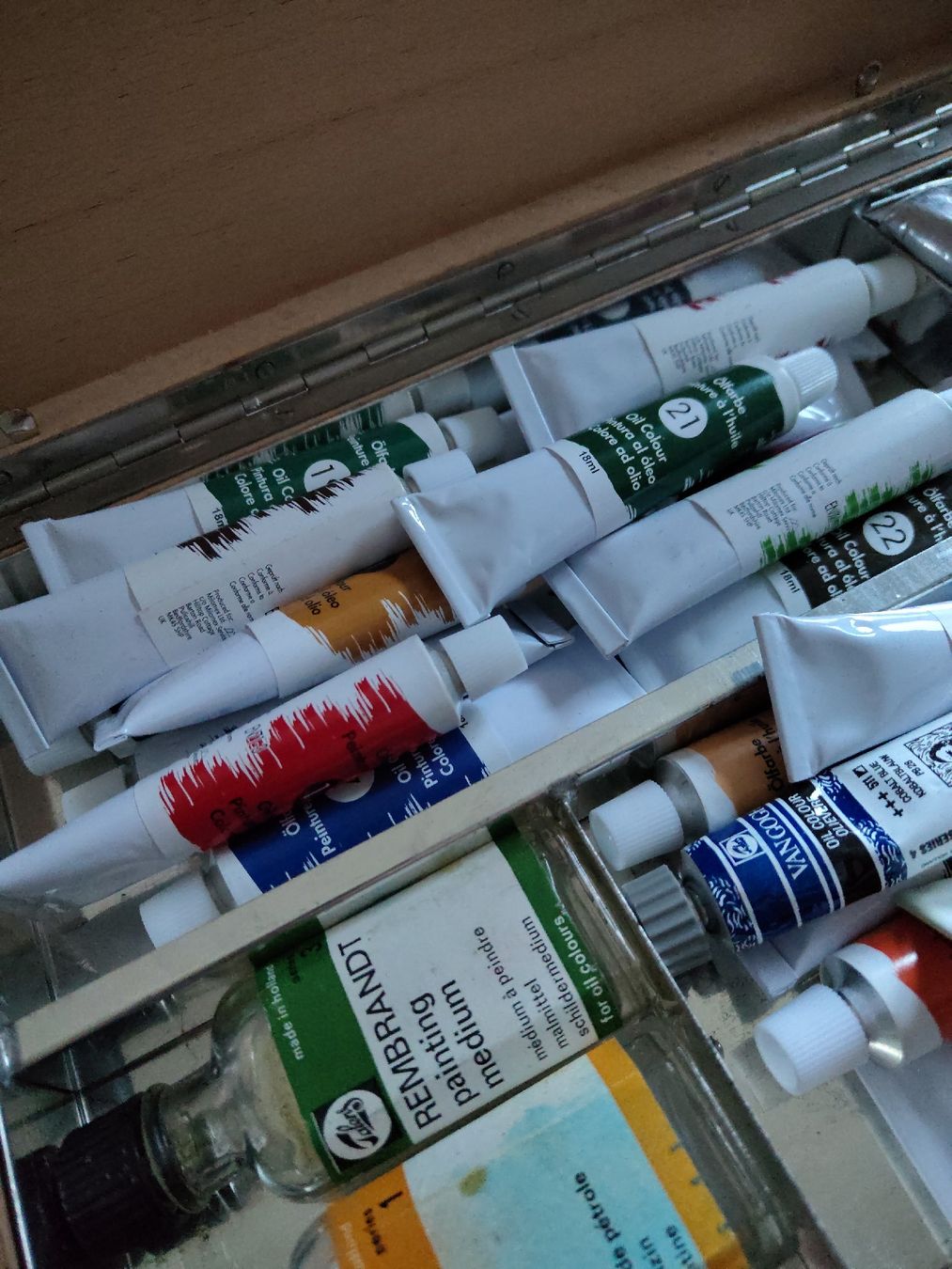 Colori: Malkoffer, Ölfarben, Pinsel, Palette – Usato da Olten venduto da so.bi 3