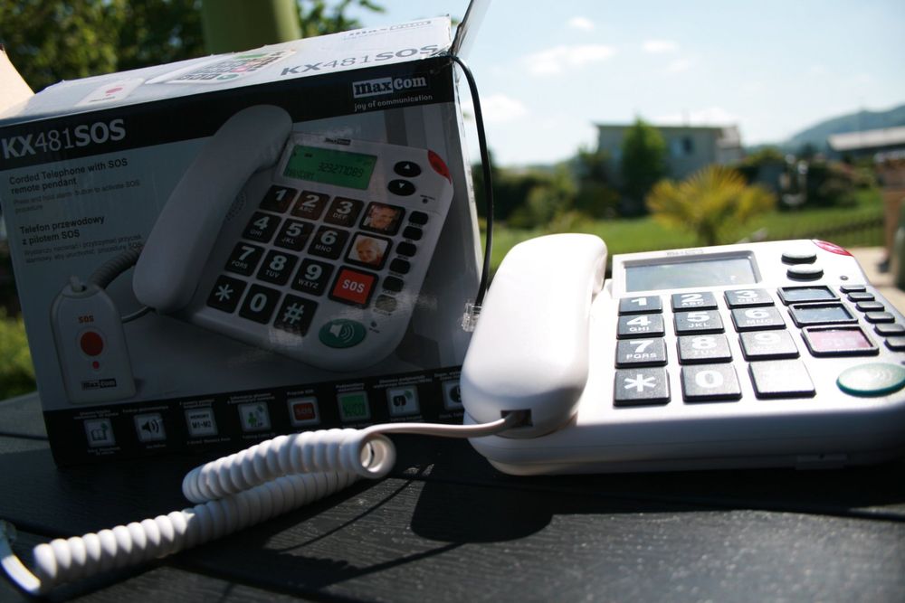 KX481 SOS OVP SeniorenTelefon mit SOS Notruf knopf Kaufen