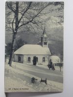 L' Eglise de Huémoz  1923