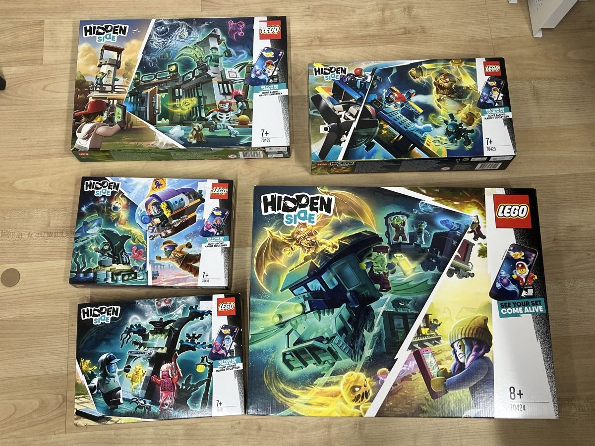 Lego Giocattoli: Lego Hidden Side, 5 neue Sets – Nuovo e nell'imballaggio originale da Steinhausen venduto da yzos
