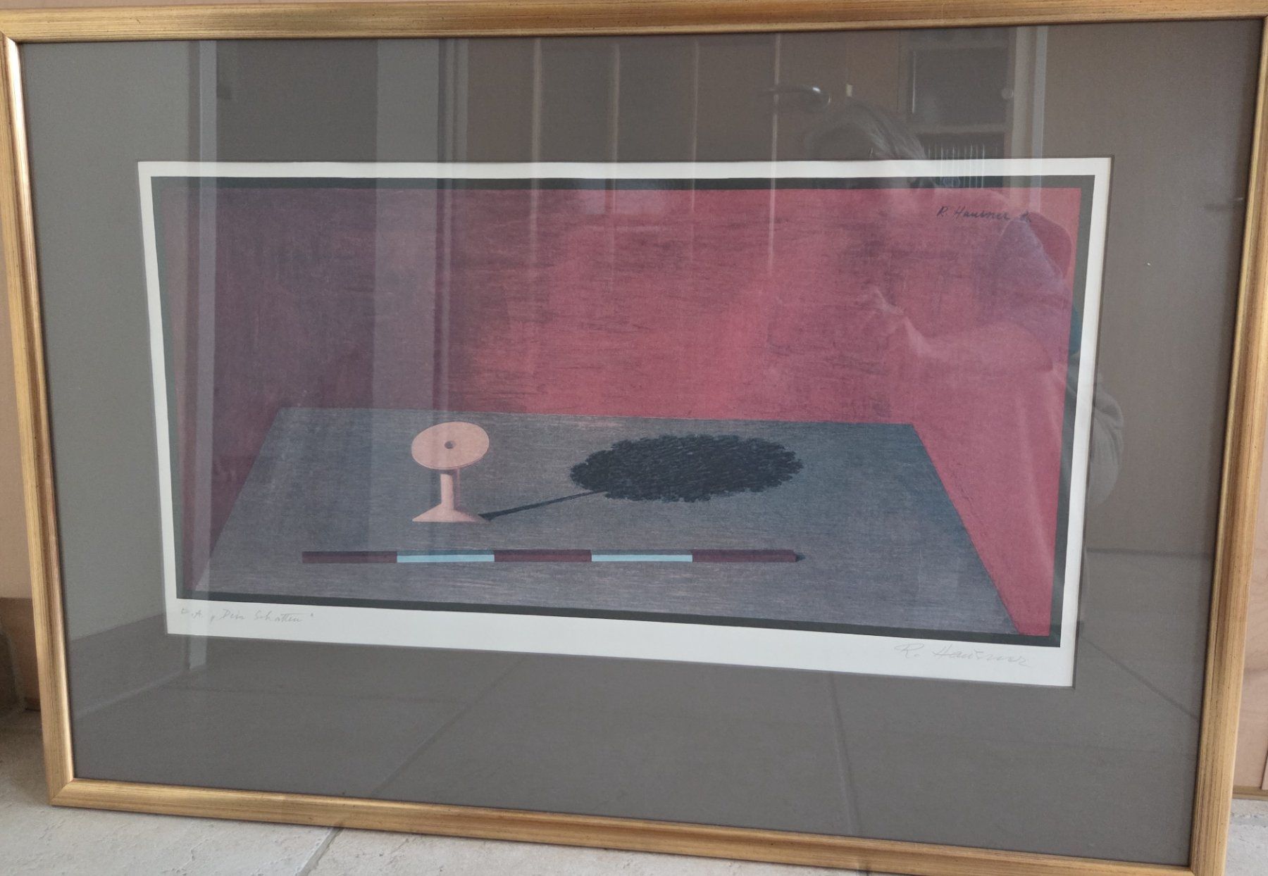 Arts picturaux & lithographies: Lithographie von Rudolf Hausner – D'occasion à Bonstetten par Leinadits