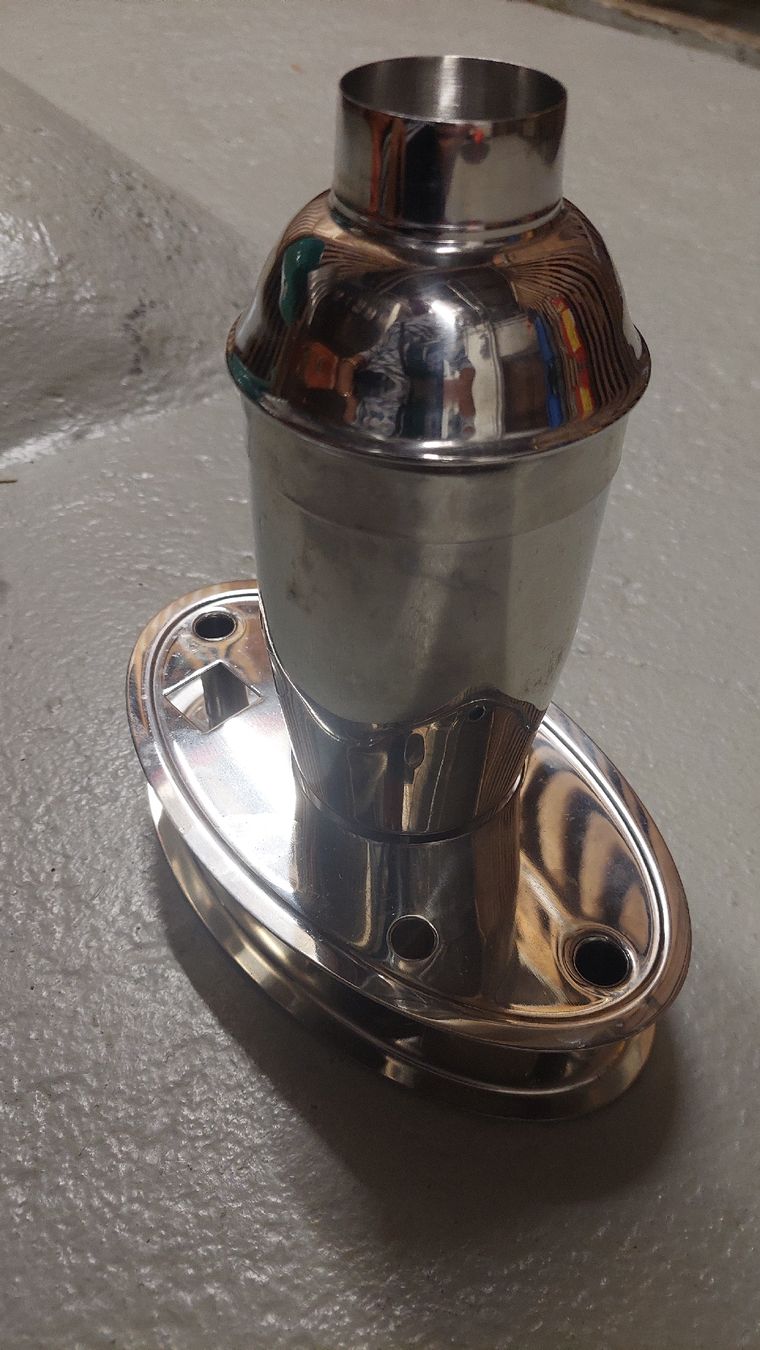 Küchengeräte: Retro Cocktailshaker/chrome Cocktail Spinner – Gebraucht aus Basel von O-MEGA