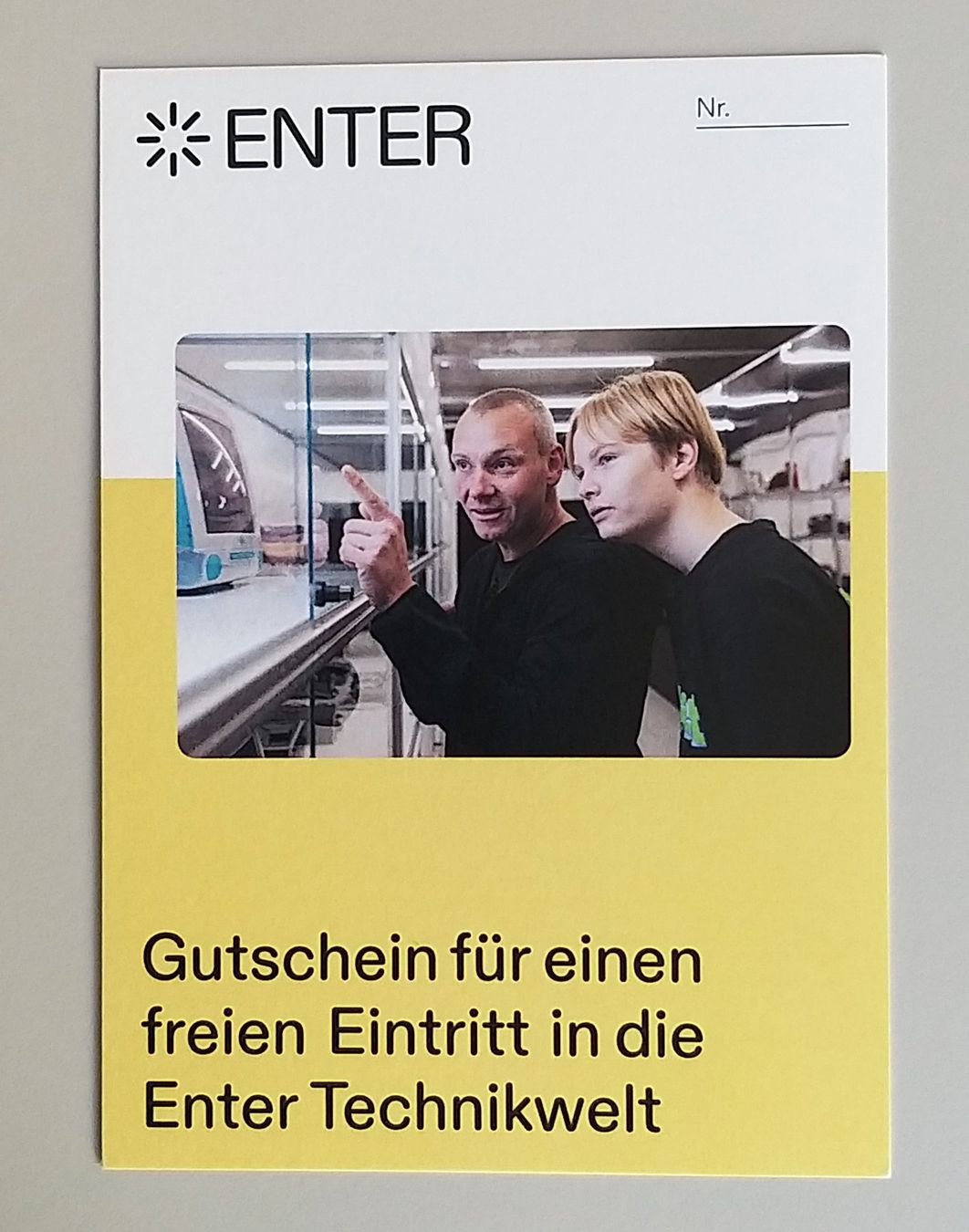 Buoni: Gutschein Enter Technikwelt Eintritt Museum Solothurn Ticket – Nuovo e nell'imballaggio originale da Bellach venduto da kgs-online