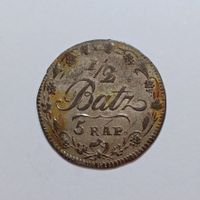 1/2 Batzen 1805 Waadt