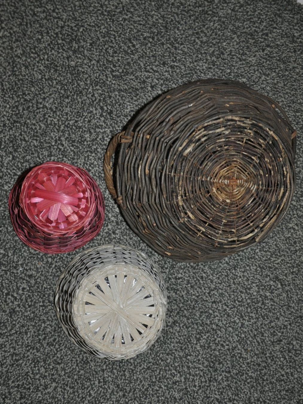 Altro per la casa: 3er Set Körbli für Blumengestecke oder Osternestli – Usato da Oberrüti venduto da ELALL