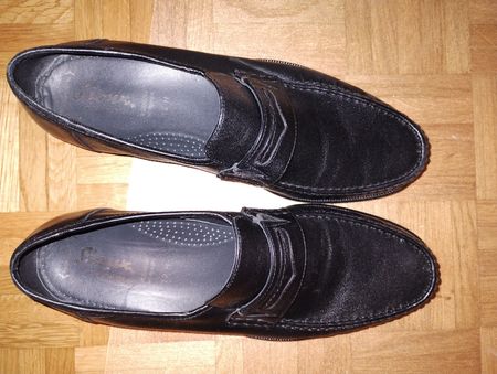 Sioux Lederschuhe Loafer 47