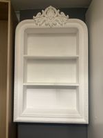Vintage Maison du Monde White Wall Shelf - Chic Decor!