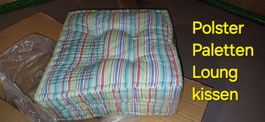 Coussin Longe palettes/set à 2 Pce.oder Perfekt zum Sitzen!