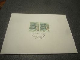 Briefmarken Mülligen 1989