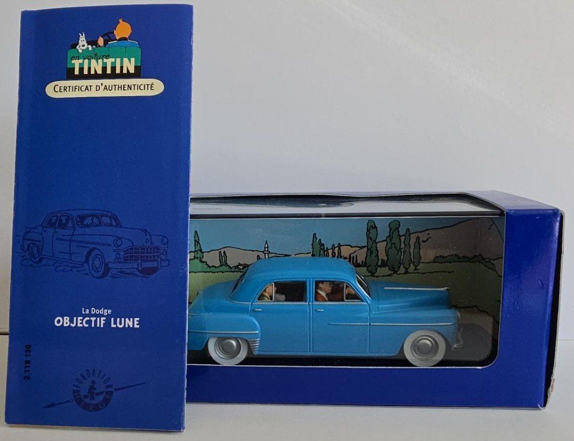 Tintin N°30 Dodge Coronet Objectif Lune Atlas 1/43 (Gebraucht) in ...