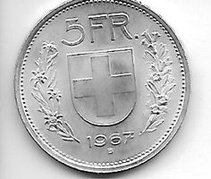 5.00 suisse 1967
