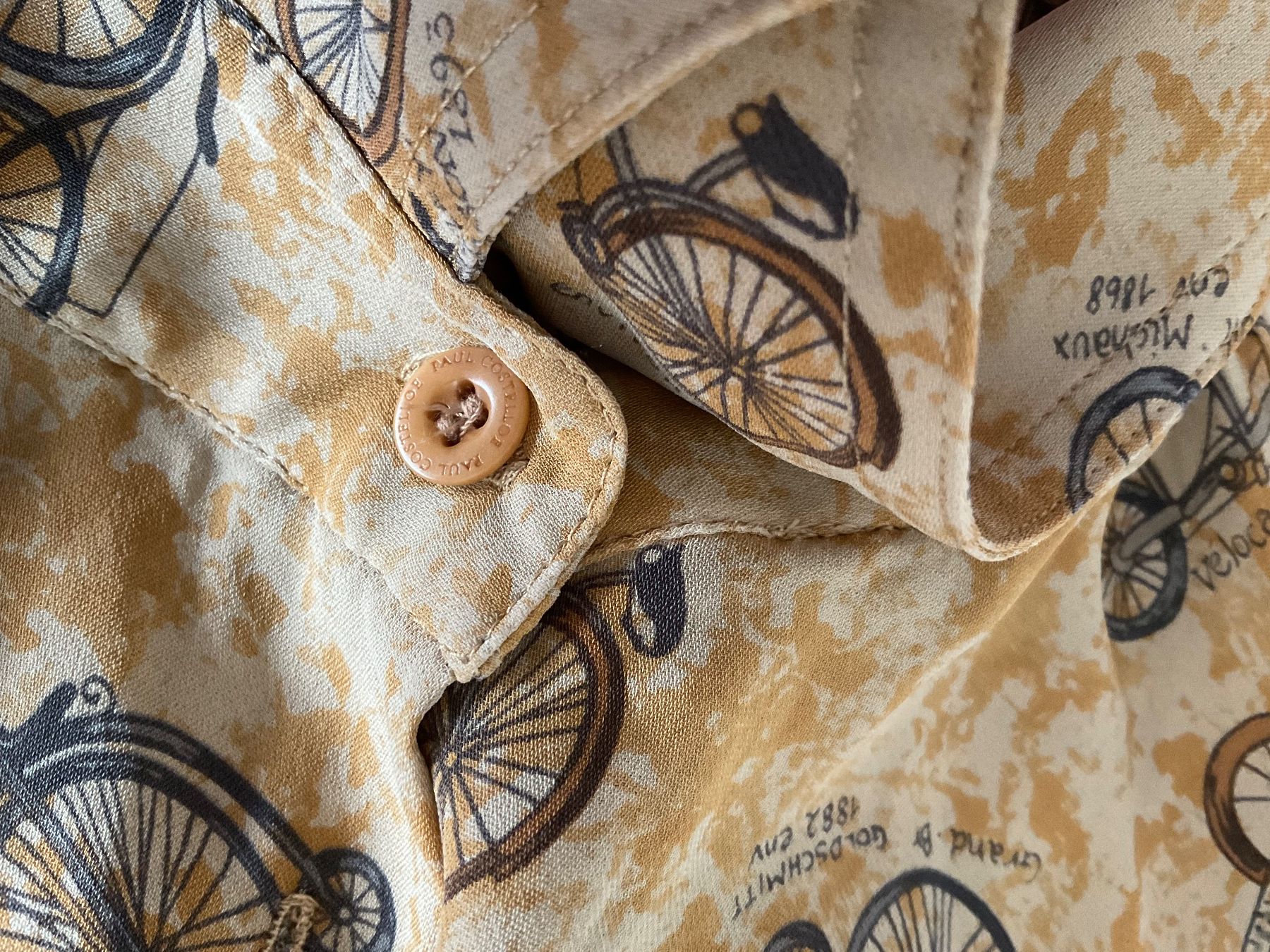 Blusen: Paul Costelloe 100% Seiden Bluse Gr 38 Veloprint Longbluse – Gebraucht aus Urdorf von alda02 9