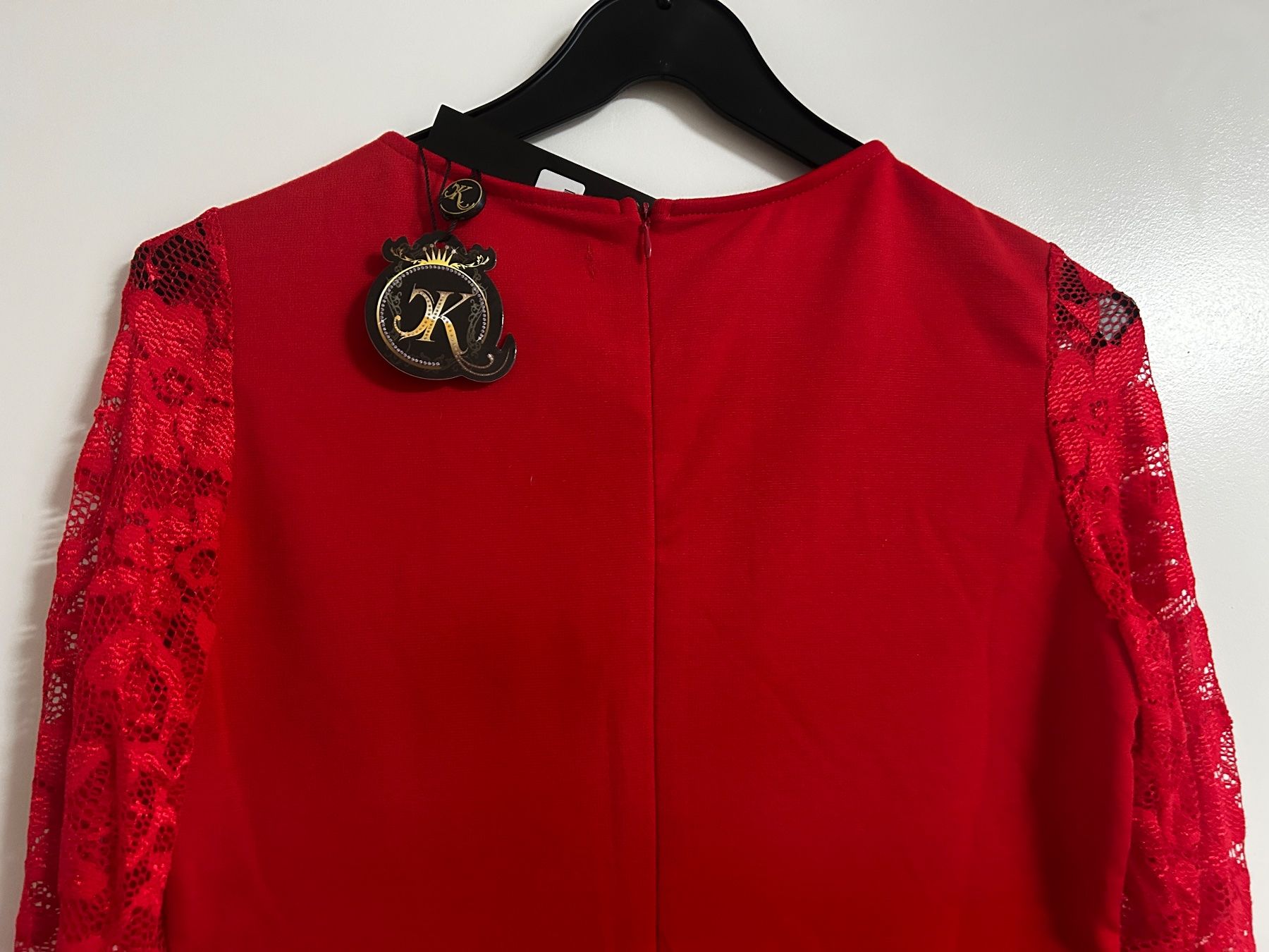Vestiti: Spitzenkleid Kleid Rot Elegant Gr XL NEU – Nuovo e nell'imballaggio originale da Regensdorf venduto da Spyke55 2