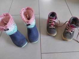 2 x Winterschuhe Grösse 24