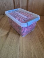 1.8 Kilo Legosteine - Rote Teile, 1.9kg, mit Box.