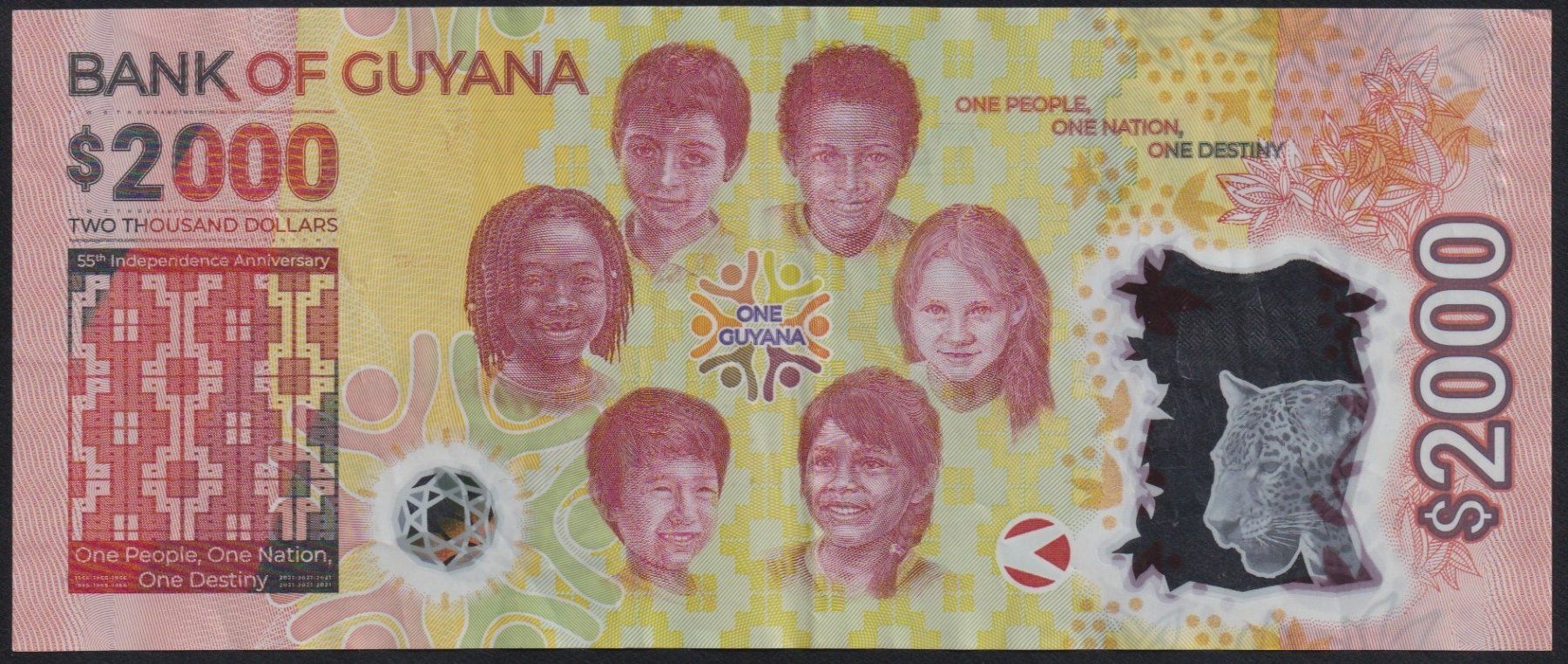 Billets de banque: Guyana 2000 Dollars 2021 – D'occasion à Brugg AG par banknoten_muesli 1
