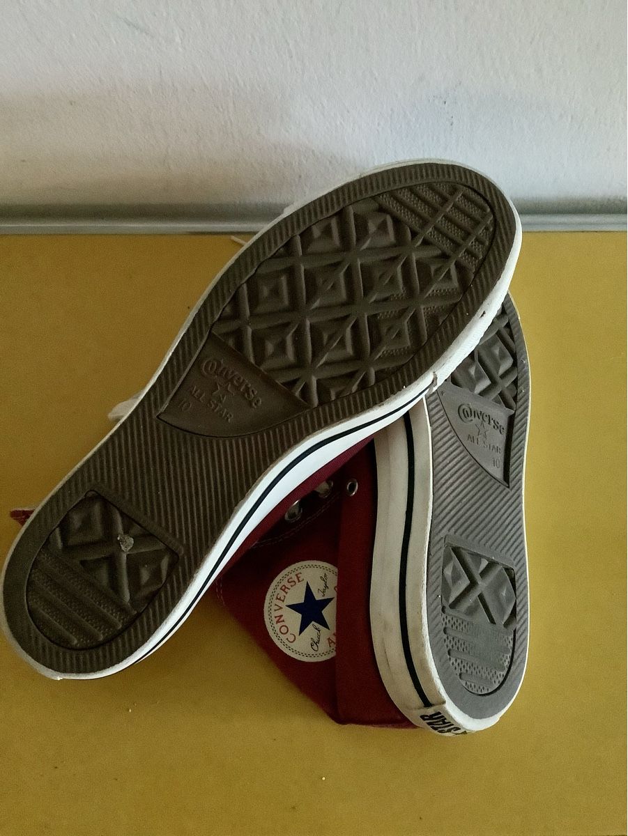 Converse Herrenschuhe: Converse Chuck Taylor, Canvas, Burgundy, EU 44 – Gebraucht aus Stäfa von loveforeverlove 4