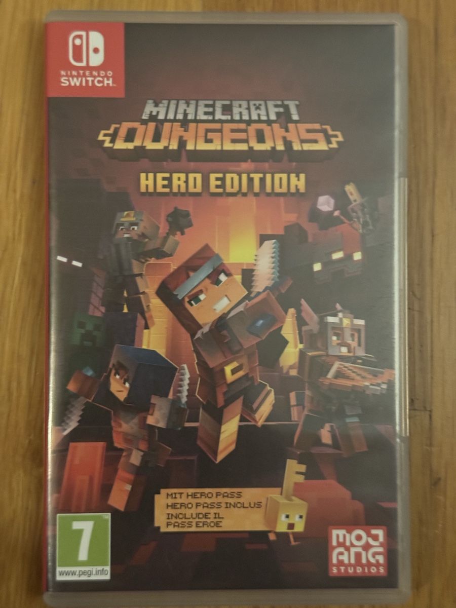 Jeux: Minecraft Dungeons - Nintendo Switch – D'occasion à Zürich par jabo22