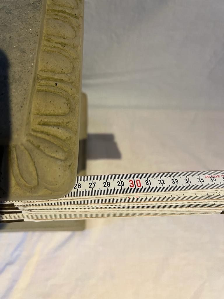 Figurines: 2 Steinbuddhas mit 2 Steinsockeln – D'occasion à Neukirch / Egnach par Taucher68 8