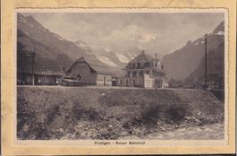 Frutigen - Neuer Bahnhof - 1913