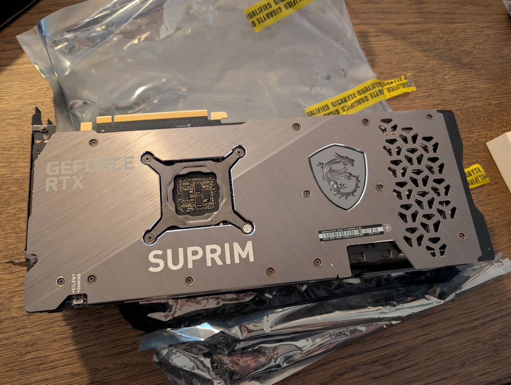 Grafikkarten: MSI GeForce RTX 3070 Ti Suprim X 8G – Gebraucht aus Ebikon von DrunkScience 1