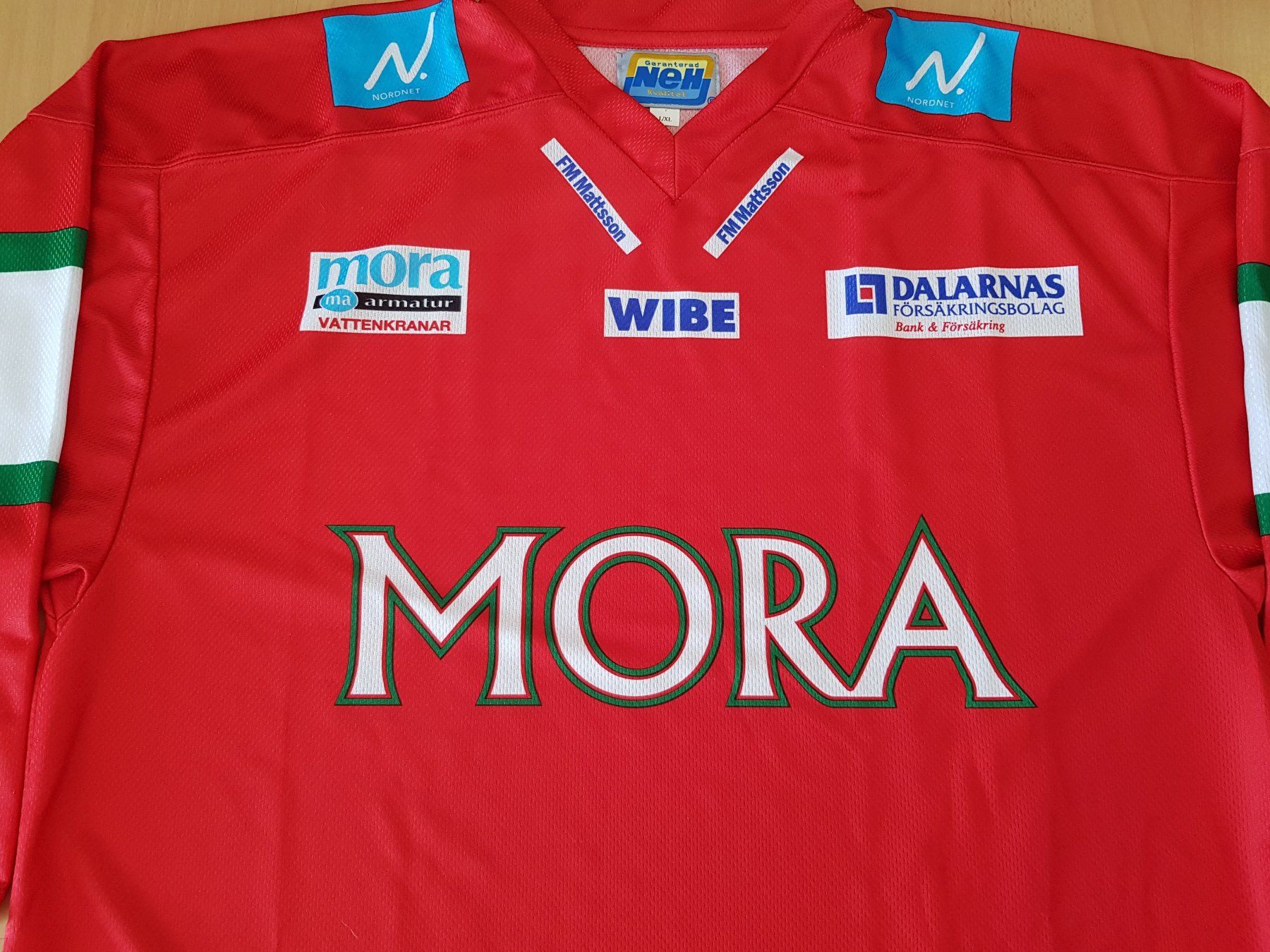 Leibchen & Hosen: MORA IK Eishockey Trikot, Grosse L/XL – Gebraucht aus Le Mouret von Pantini 1