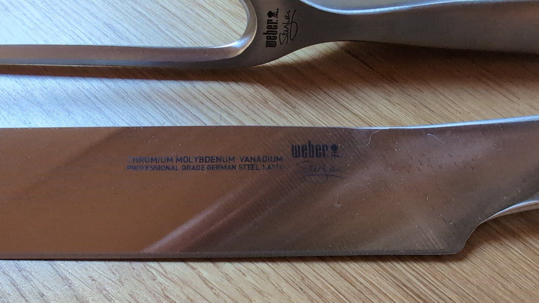 Bestecksets: Weber Deluxe-Tranchierbesteck – Neu (gemäss Beschreibung) aus Wichtrach von Martin2009 1