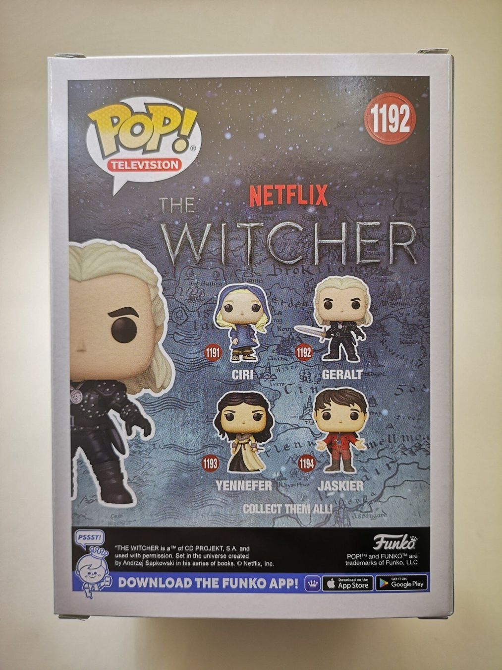Funko Figurines: Funko Pop Geralt #1192 – Neuf avec emballage d'origine à Riehen par _TheCollectorShop_ 5
