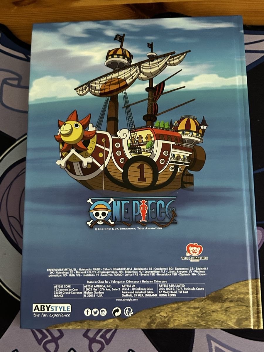 Libri: One Piece Buch Notizbuch ABYstyle – Nuovo (secondo la descrizione) da Stäfa venduto da Mikudayo 1