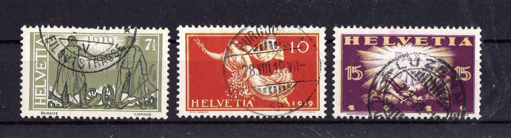Tutti i francobolli: R2161  /  Pour la paix 1919 – Usato da Ste-Croix venduto da MONT-TAGNAC