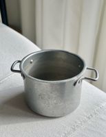 Kleiner Vintage Kochtopf ,Aluminium, Puppenküche