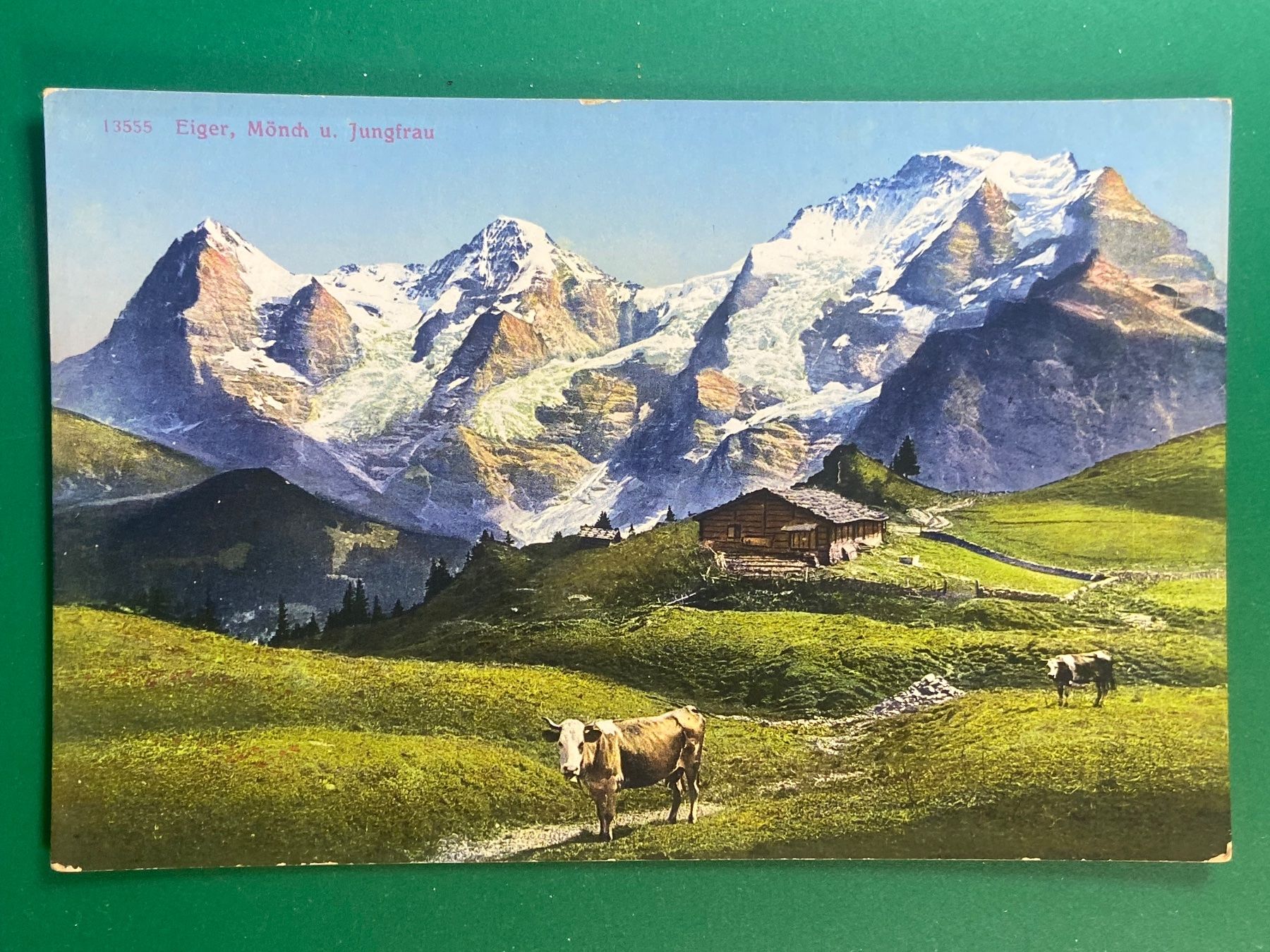 Cartoline postali: Eiger, Mönch und Jungfrau – Usato da Steg VS venduto da danwer74