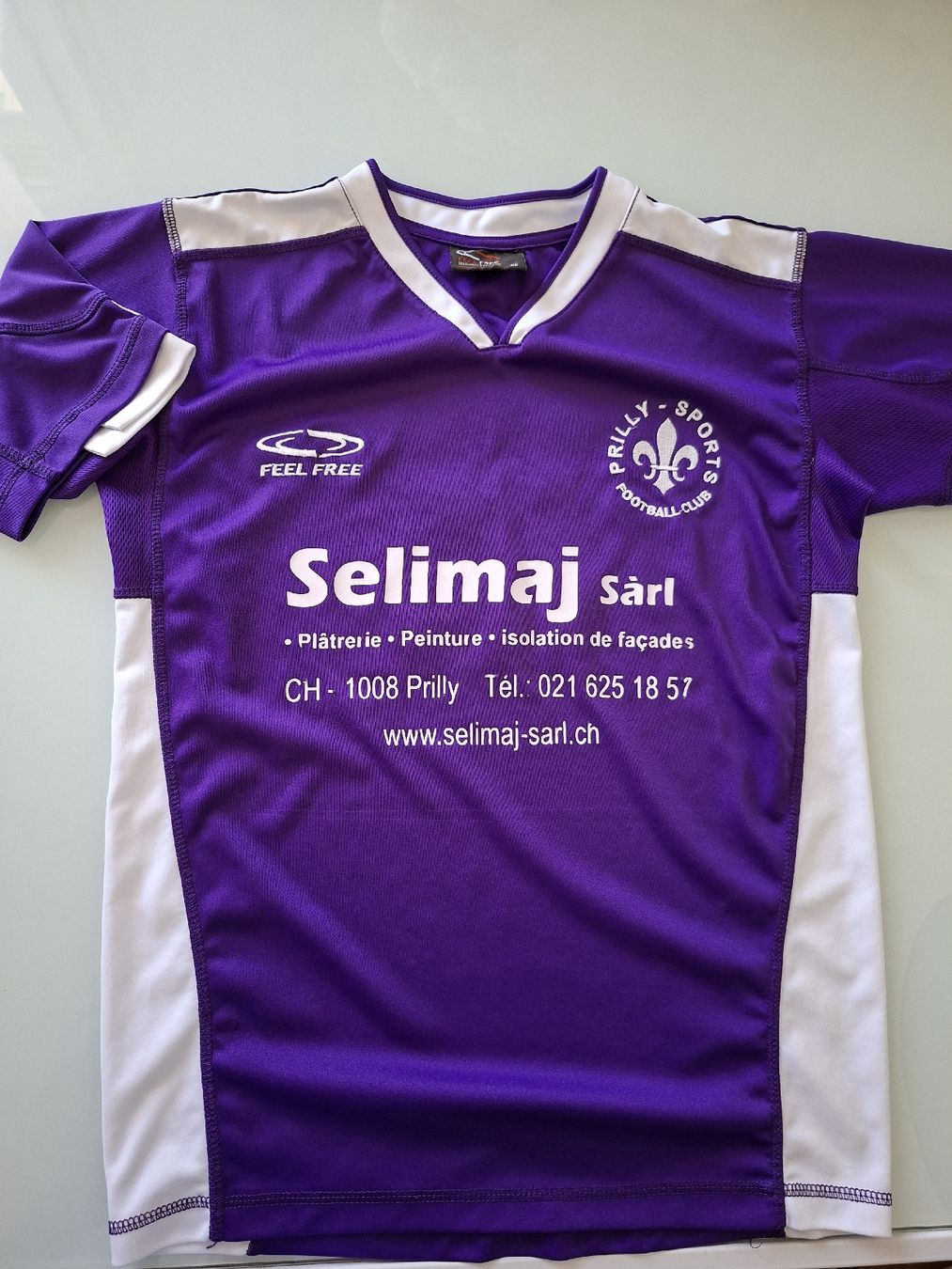 Canottiere & Pantaloni: Maillot de football prilly – Usato da Renens VD venduto da ser_j2fn