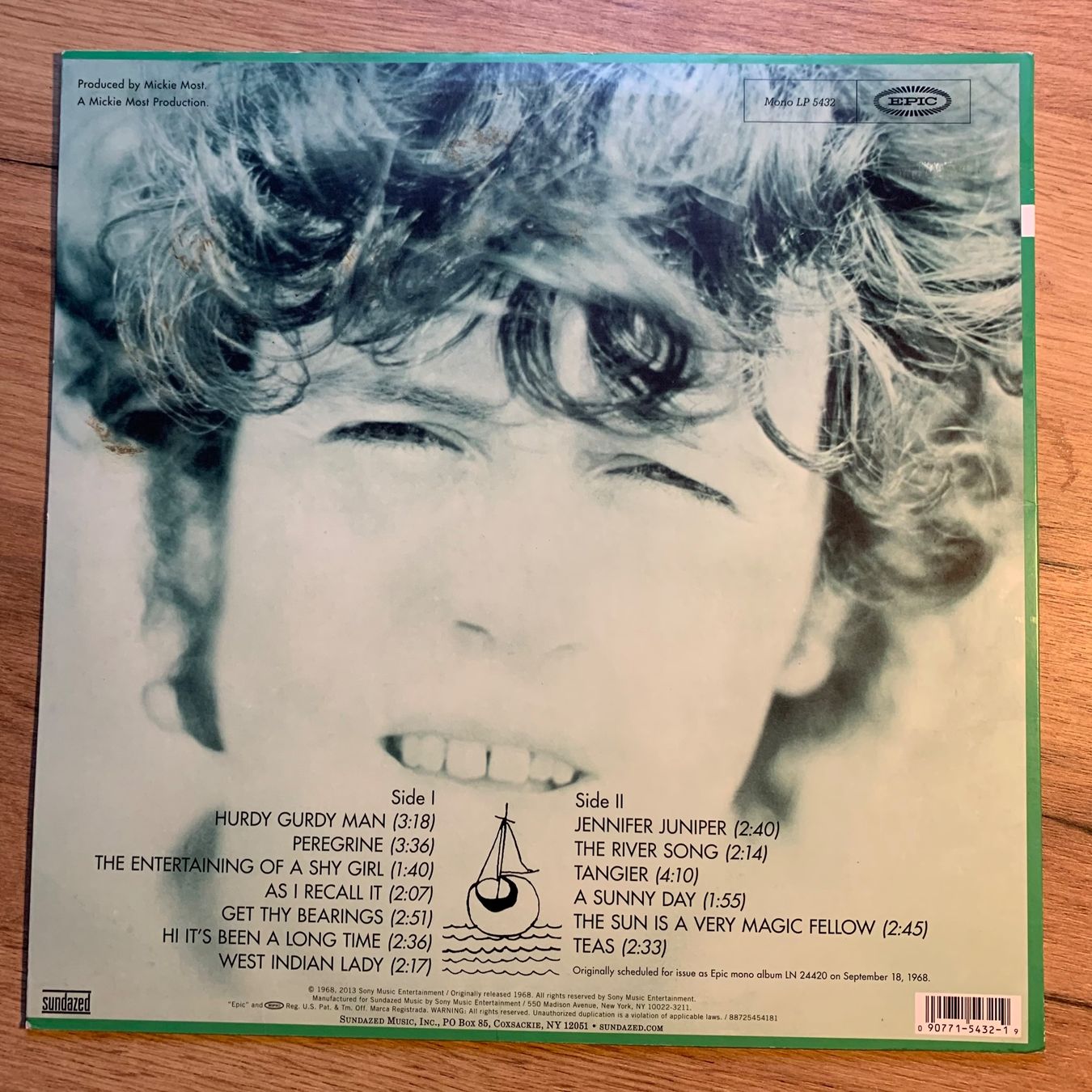Dischi in vinile: DONOVAN - HURDY GURDY MAN...RE US 2013...VG++/VG++ – Usato da Gals venduto da Diskopatshop 1