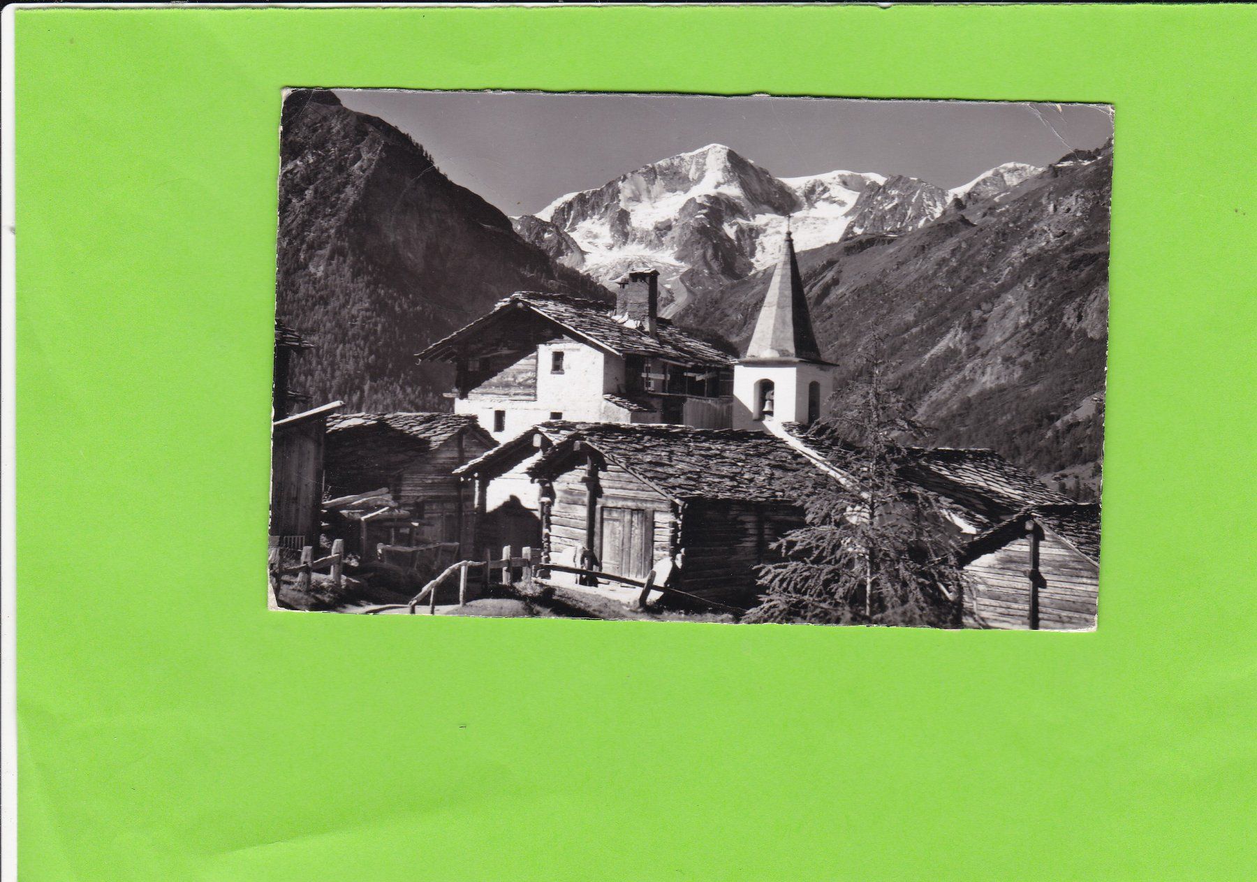 Cartoline postali: La Sage, le Pigne d'Arolla – Usato da St. Peterzell venduto da neckertal